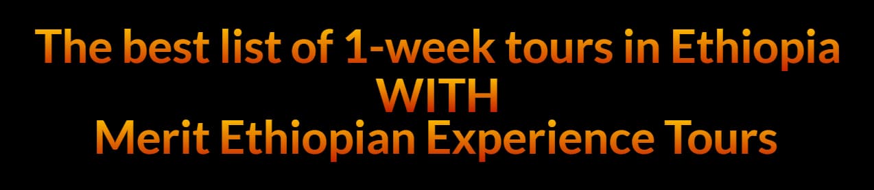 List of 1-week tours in Ethiopia